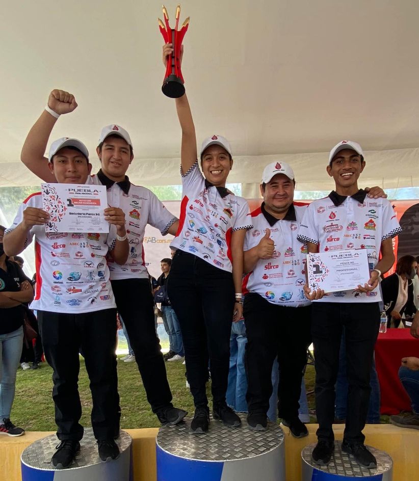 Alumnos del CONALEP Campeche obtienen 1er. Lugar en F1 In Schools México