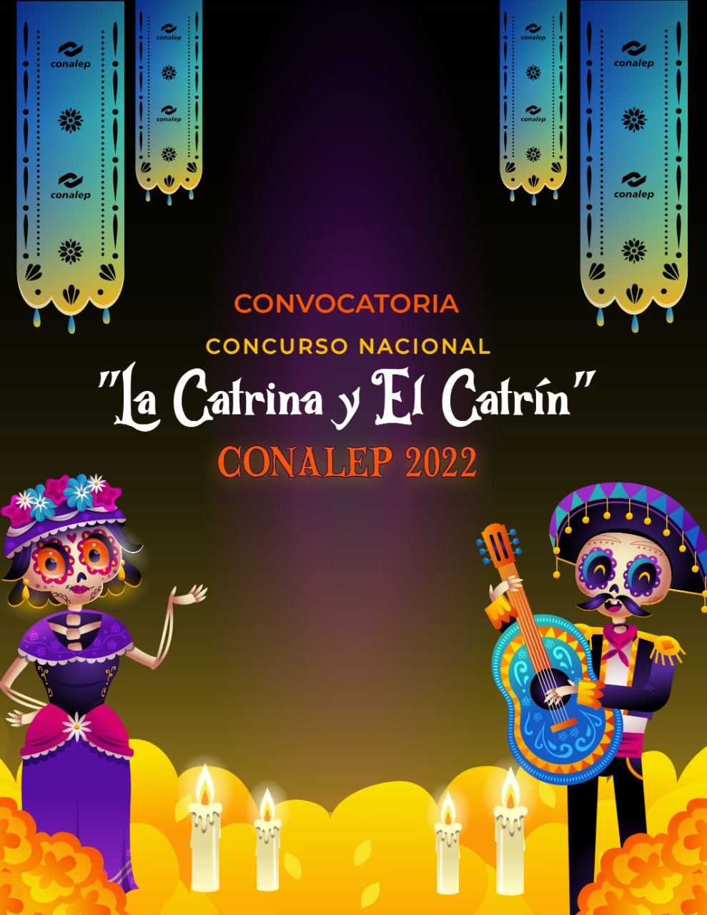 La catrina y el catrin CONALEP 2022