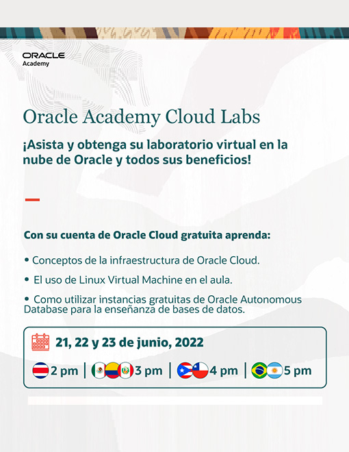 Oracle Academy Cloud Labs