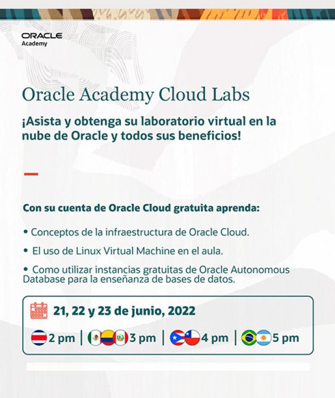 Oracle Academy Cloud Labs