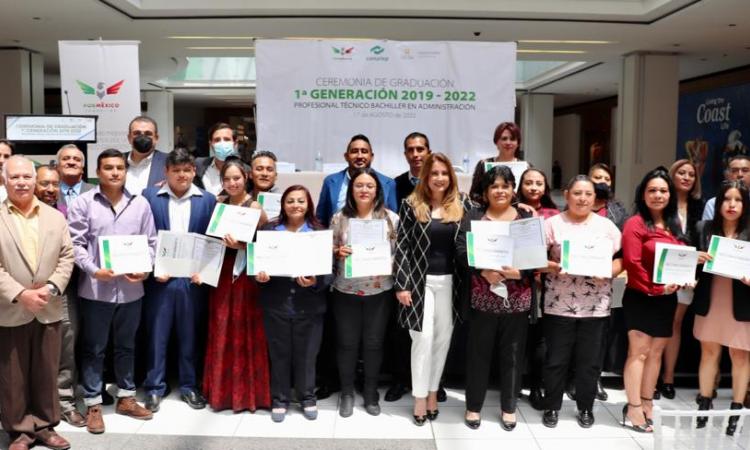 Graduación CONALEP y Fundación por México
