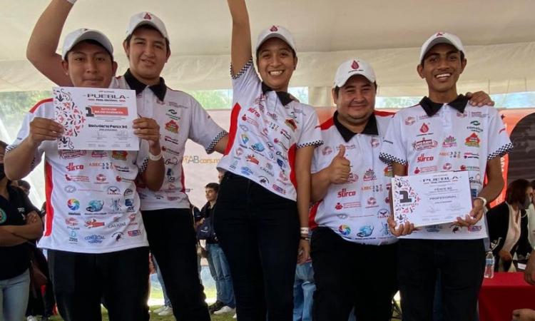 Alumnos del CONALEP Campeche obtienen 1er. Lugar en F1 In Schools México