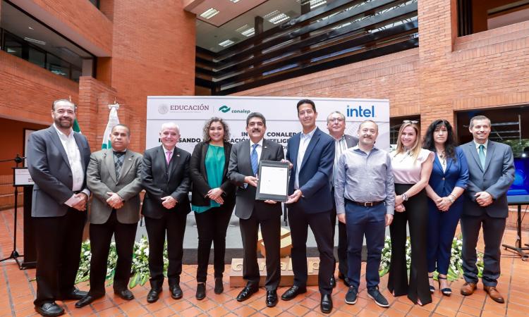 Firma de Convenio Intel - CONALEP