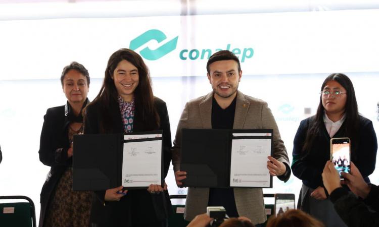 FOTO 1 CONVENIO CONALEP SEDECO 