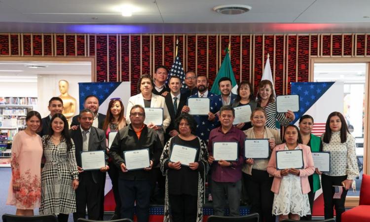 Docentes CONALEP-Embajada EUA