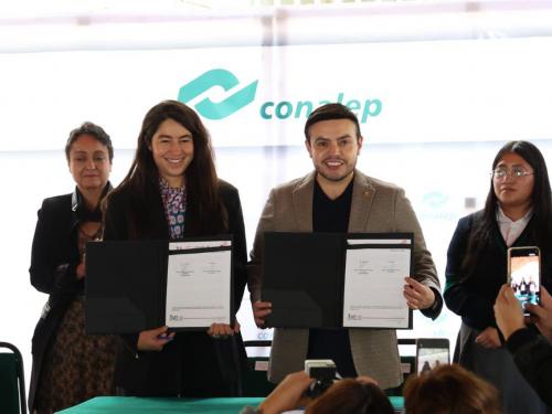 FOTO 1 CONVENIO CONALEP SEDECO 