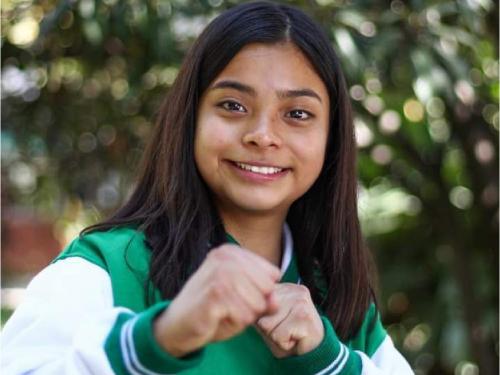 Estudiante y taekwondista muestra de constancia y talento que pone en alto a la institución, a Morelos y México.