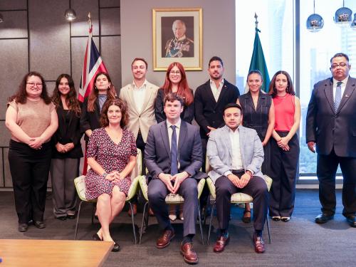 FIRMA DE CONENIO CONALEP EMB. BRITÁNICA 