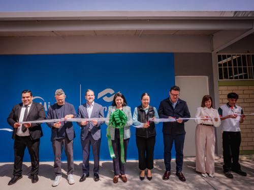 FOTO 1 INAUGURAN TALLER DE REFRIGERACIÓN MIDEA CONALEP